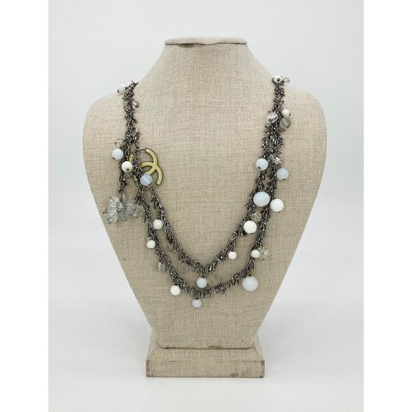 CHANEL Beaded Fringe Belt Necklace - Picture 4 of 9